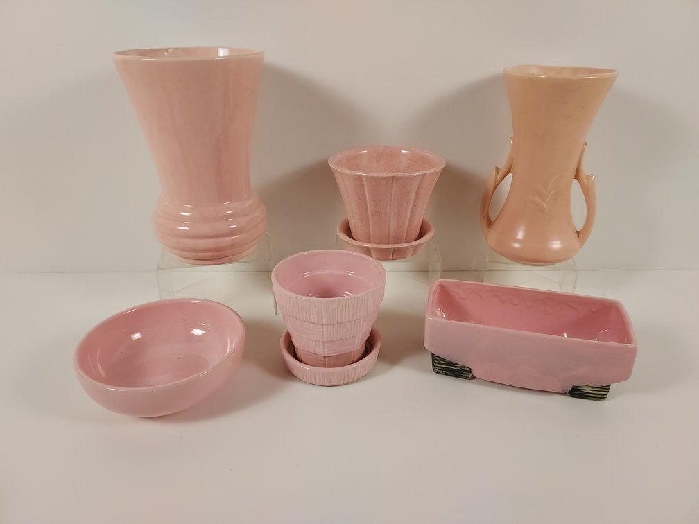 6 McCoy Vases and Planters