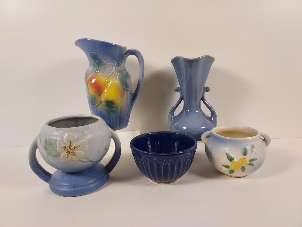 5 Pieces of Art Pottery