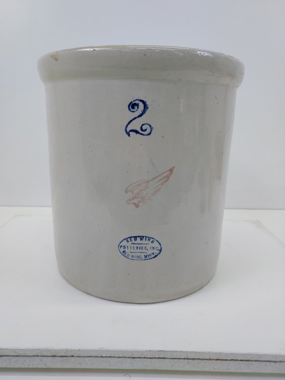2 Gallon Red Wing Potteries, Inc. Crock