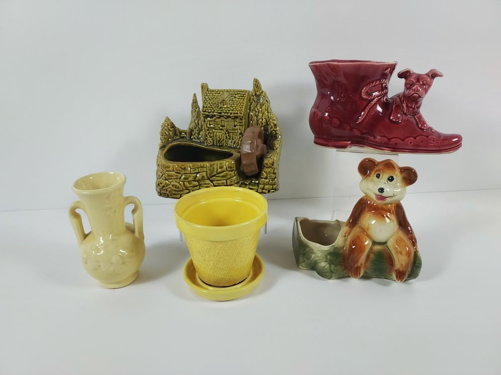 Shawnee Vase and Planters