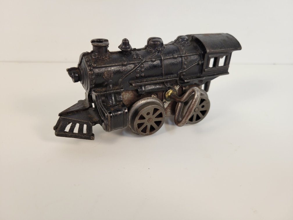 Pre-War Cast Iron Wind-up Toy Train