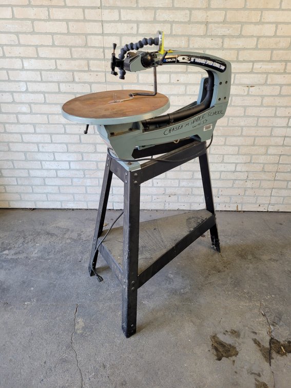 Delta 18" Variable Speed Scroll Saw with Stand