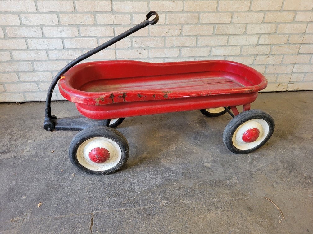 Vintage Murray Steel Children's Wagon