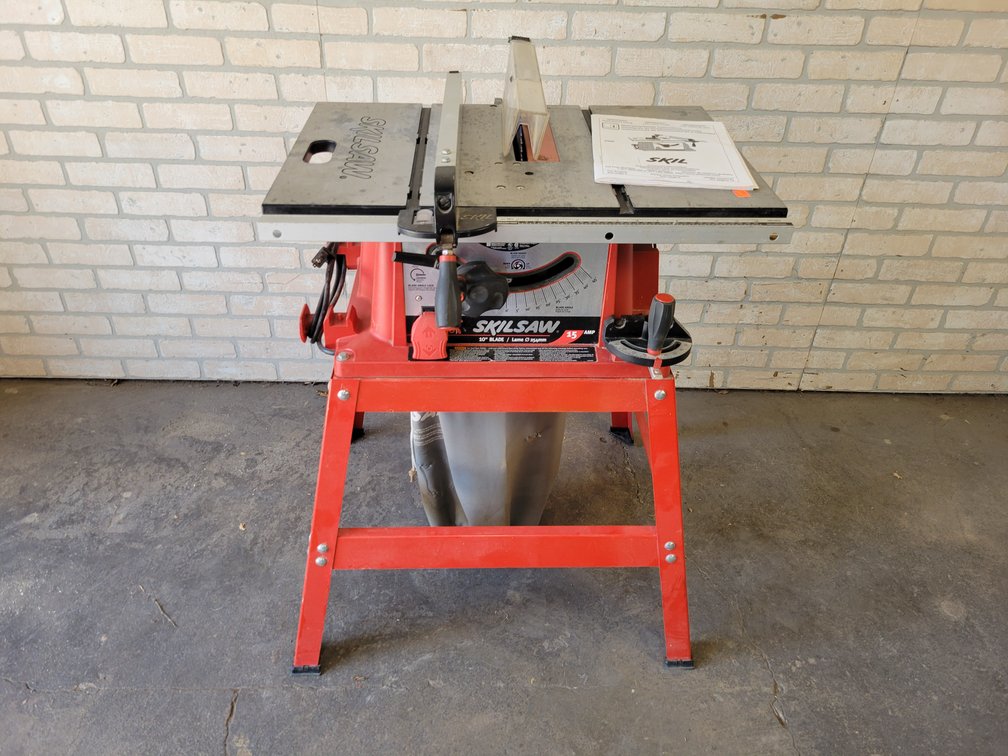 Skilsaw 10" Table Saw with Stand & Dustbag