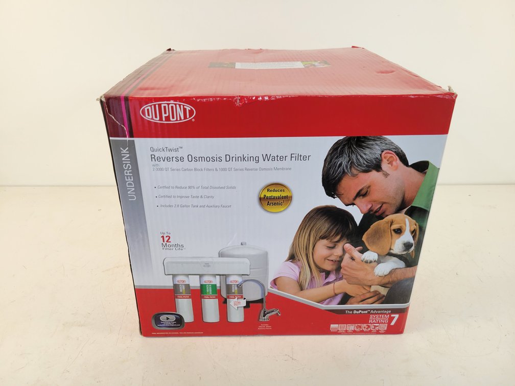 New DuPont Reverse Osmosis Undersink Filter Kit