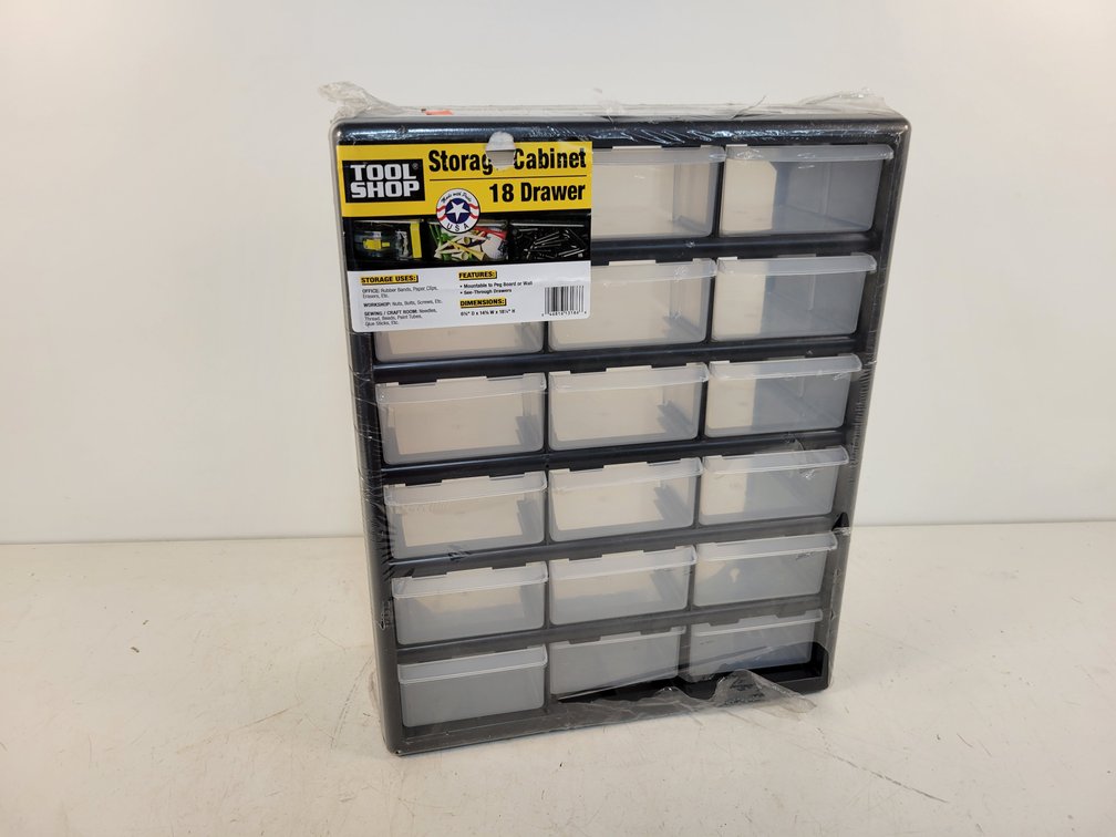 New 18-Drawer Parts Storage Cabinet