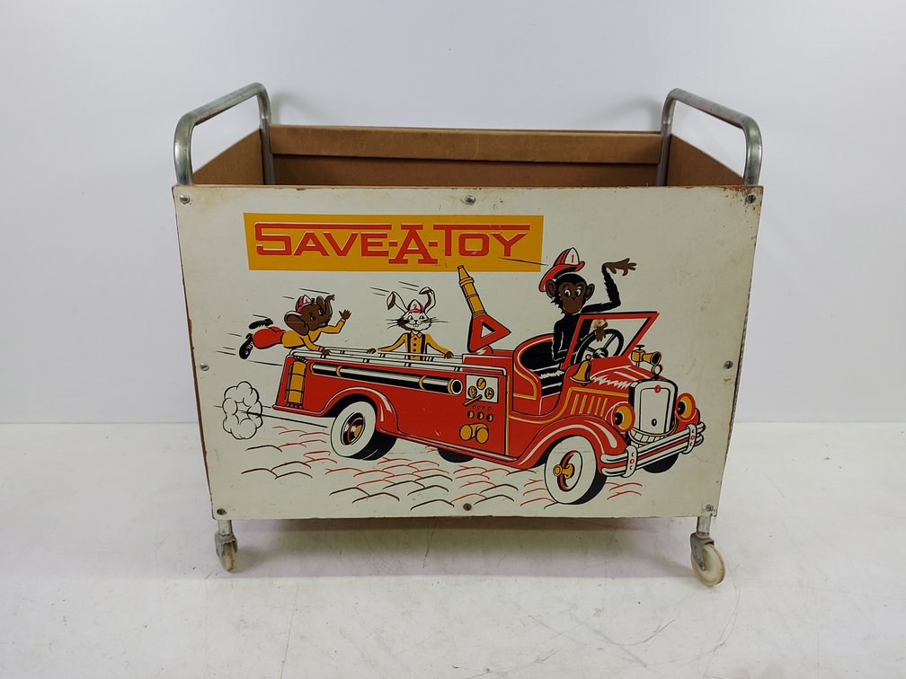 Vintage Save-A-Toy Toy Box