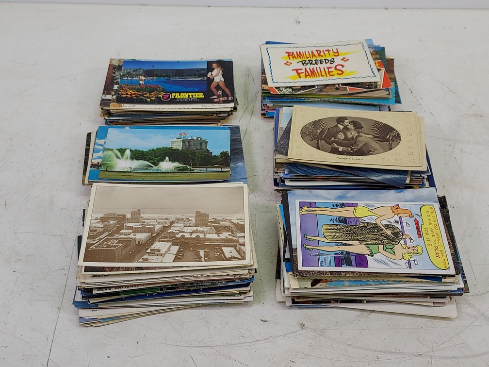 Large Lot of Various Postcards