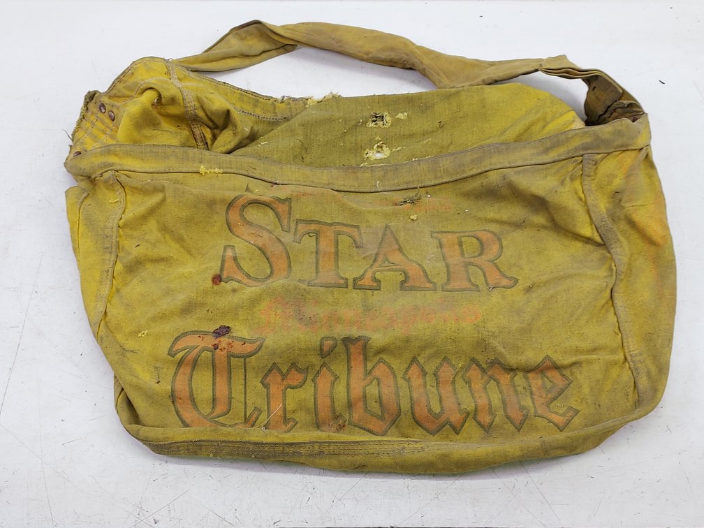 Vintage Minneapolis Star Tribune Paper Delivery Bag