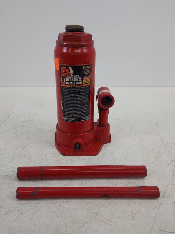 Torin Big Red 8-Ton Hydraulic Bottle Jack