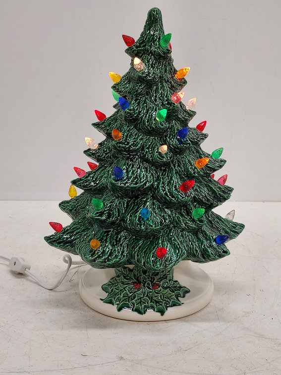 Ceramic Lighted Christmas Tree