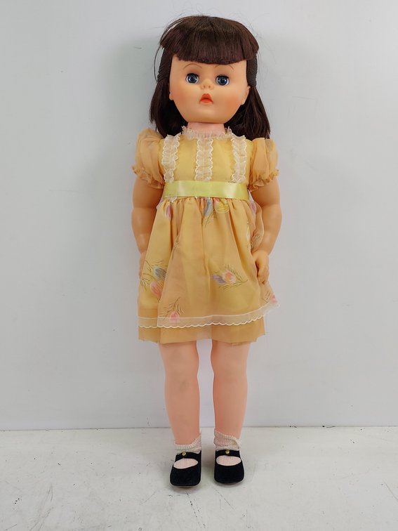 Vintage Plastic Doll with Original Box