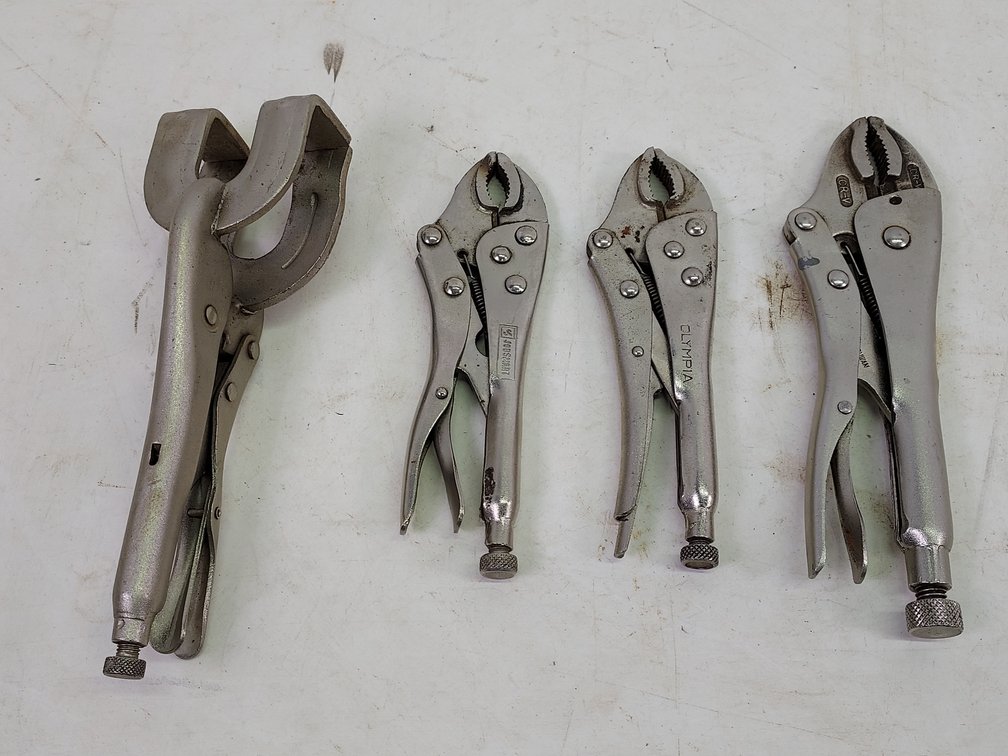 (4) Clamping Pliers & Welding Clamp