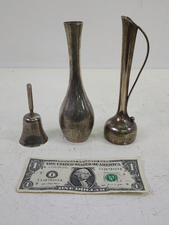 (3) Silver-Plated Items