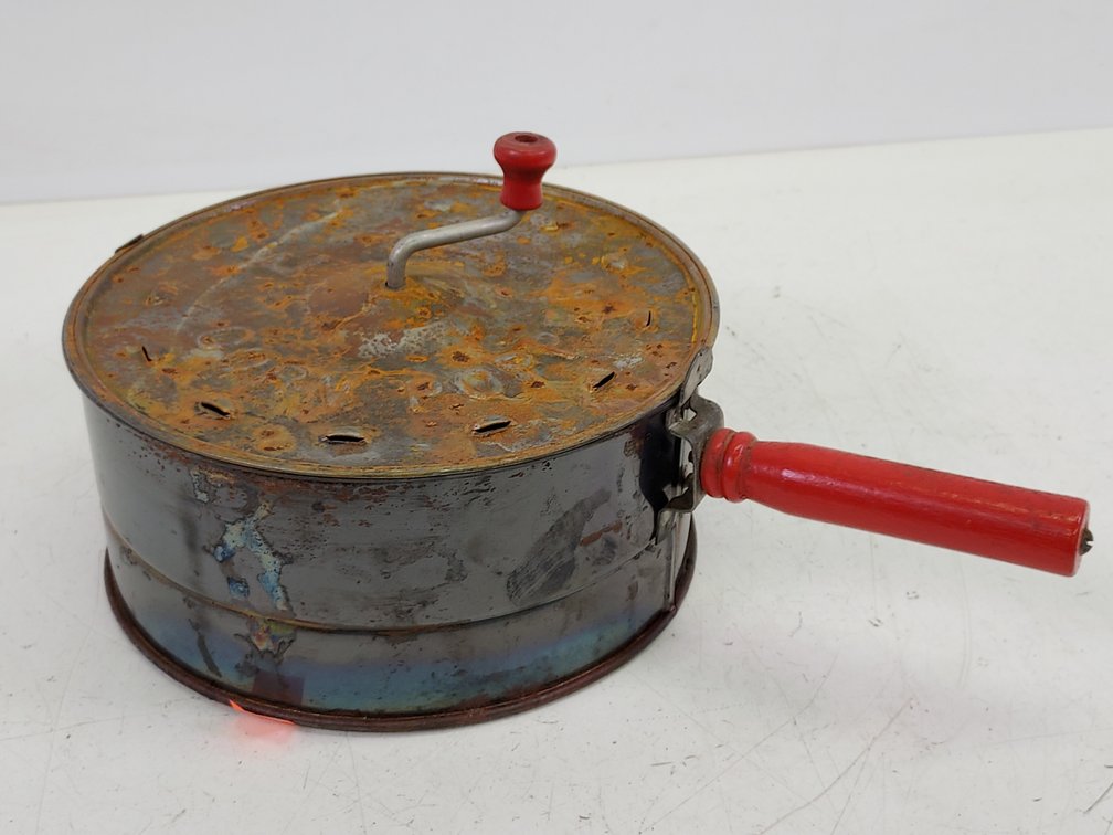 Vintage E-Z Hand Crank Corn Popper