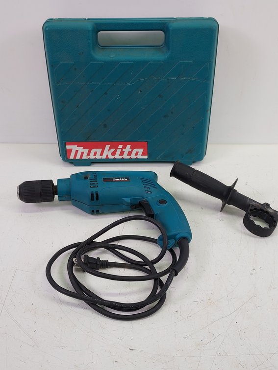 Makita Corded Hammer Drill with Case