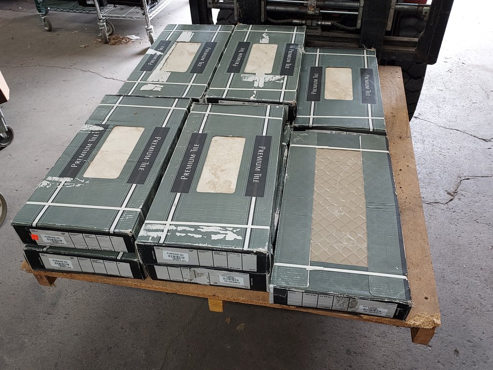 (10) New Boxes of 12" x 24" Premium Tile