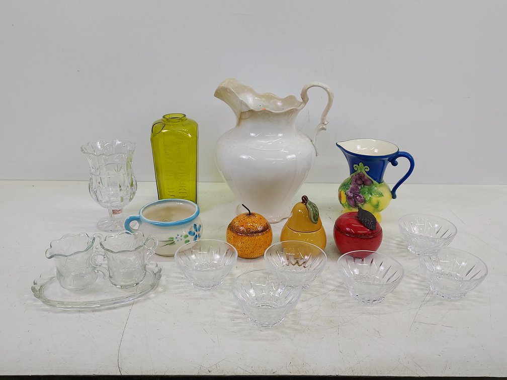 Lot of Various Glassware