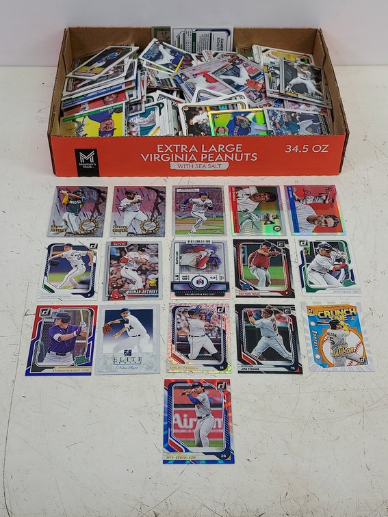 Box of Various Baseball Cards