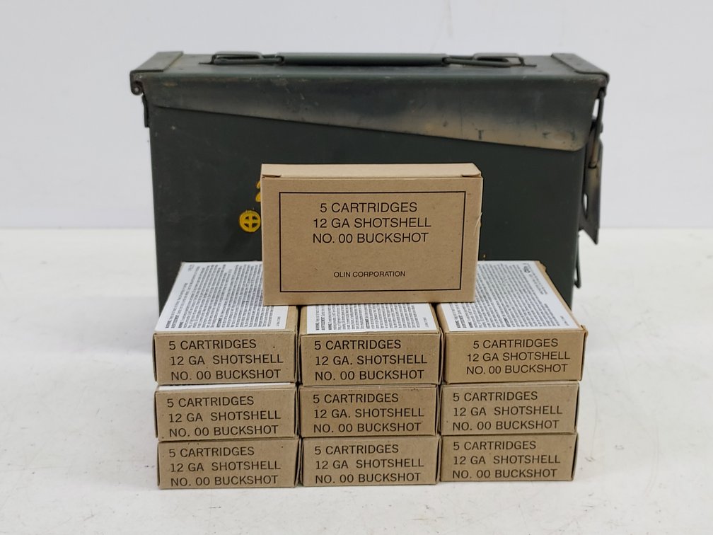 (10) Boxes of 12 Ga. Shotshell No. 00 Buckshot
