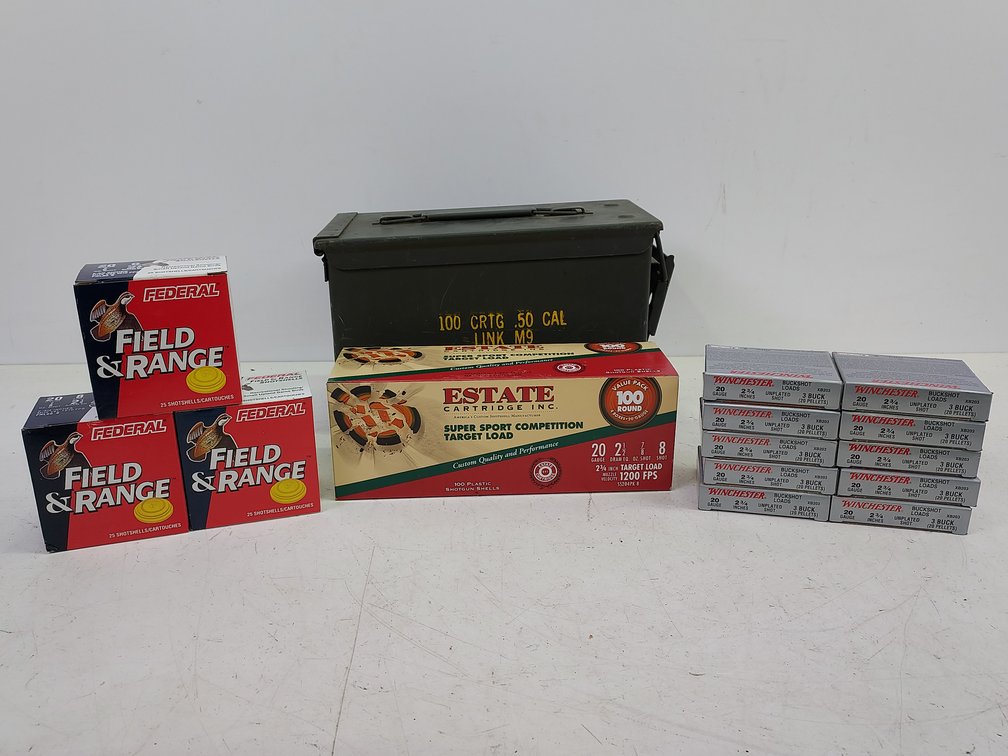 (14) Boxes of 20 Ga. Shotgun Shells
