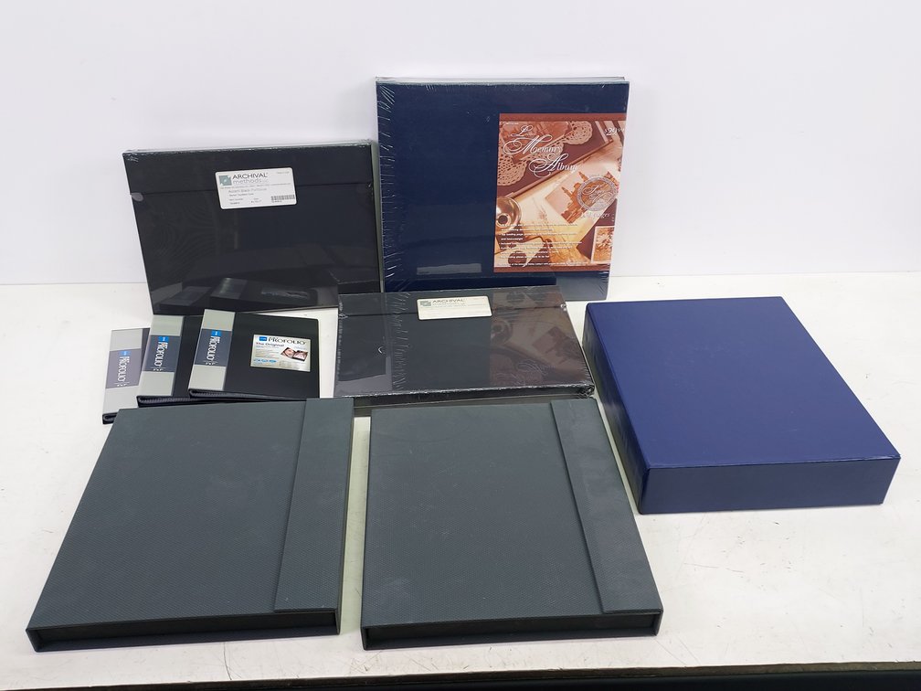 New Albums For Currency, Stamps, Scrapbooking & More