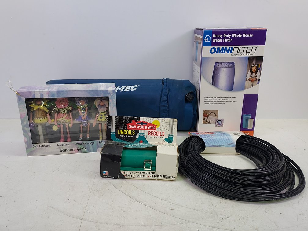 Camping Pad, Omni Filter, Garden Girls & More