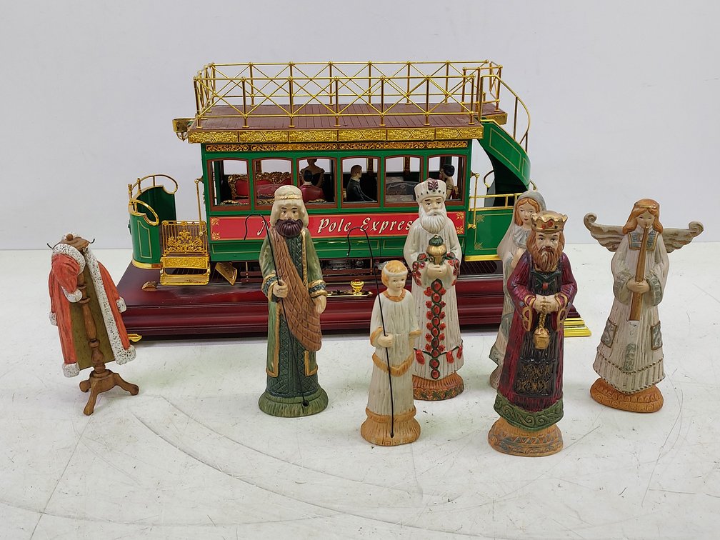 Christmas North Pole Express & Ceramic Figurines