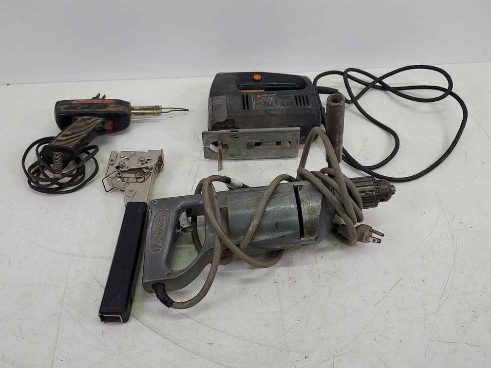 Vintage Milwaukee 1/2" Hammer Drill & More