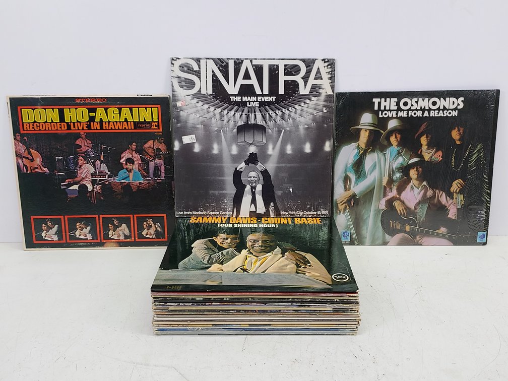 (22) Vinyl Record Albums