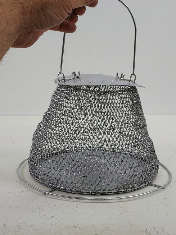 "No/No" Steel Collapsable Bird Feeder