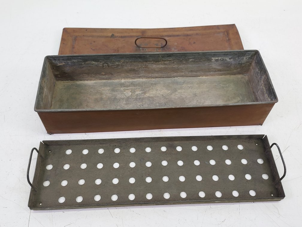 Vintage Copper Fish Steamer Cooker