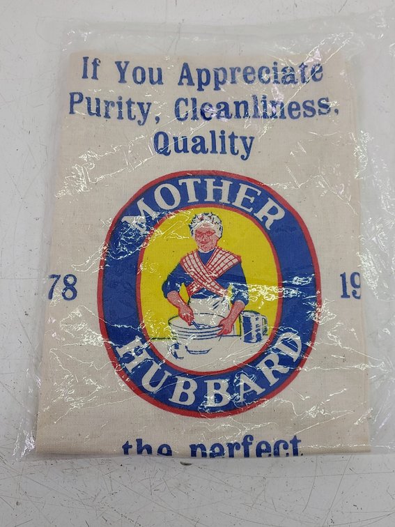 Vintage Mother Hubbard Flour Apron