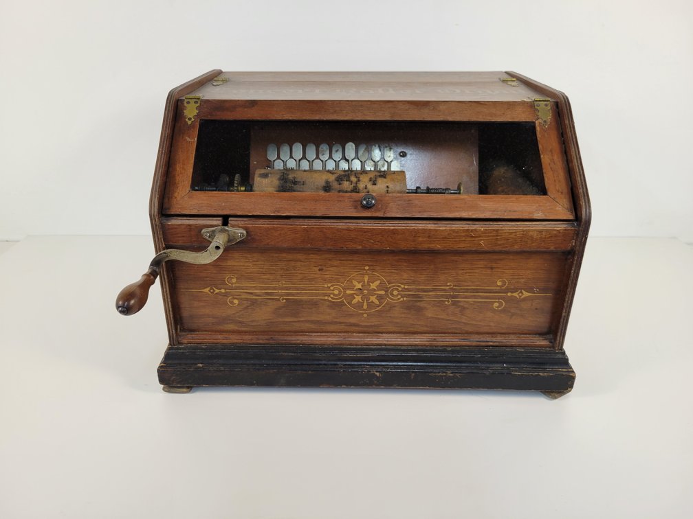 ca. 1890s "Concert Roller Organ" Music Box