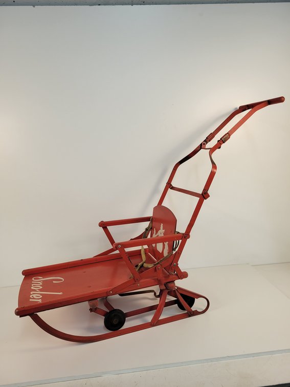 Vintage "Sno-ler" Convertible Ski & Wheel Stroller