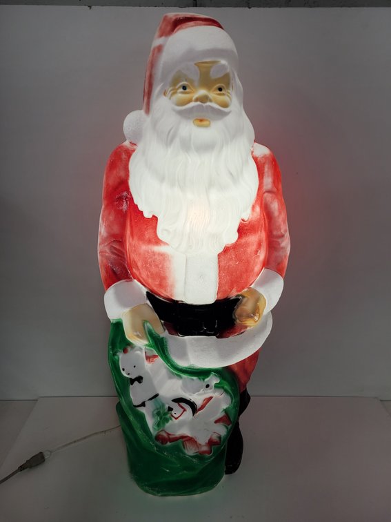 Empire Santa Clause Blowmold Lighted Decoration
