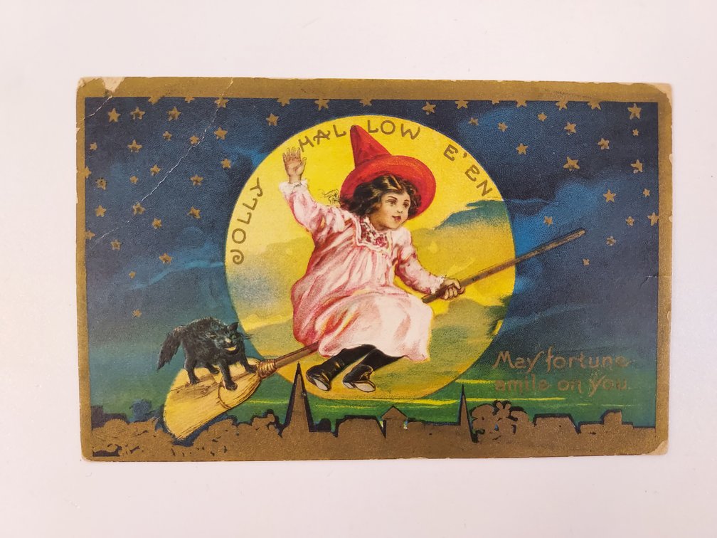 Antique Halloween Postcard - Postmarked 1911