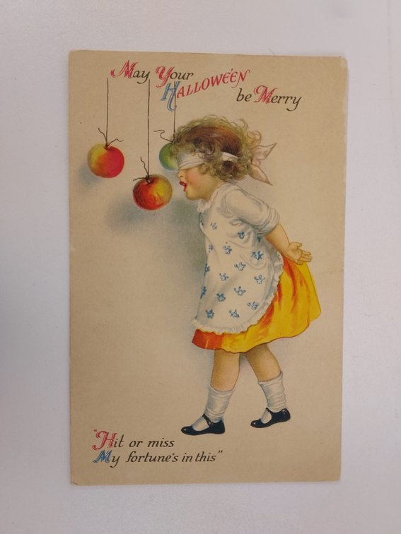 Antique Halloween Postcard - Never Postmarked