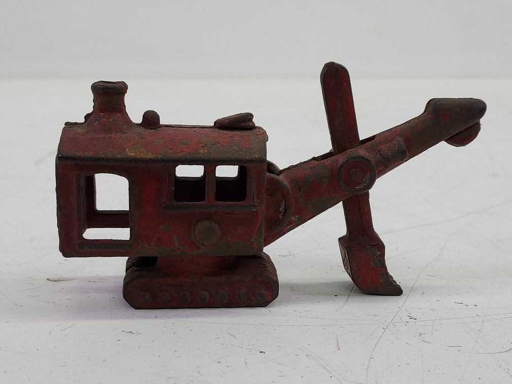 Vintage Hubley Cast Iron Steam Shovel