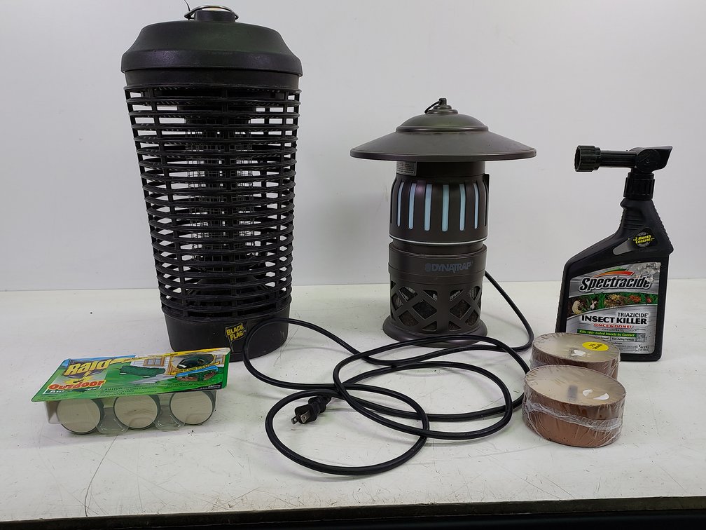 Black Flag Bug Zapper, Dynatrap3, Ant Spikes & More