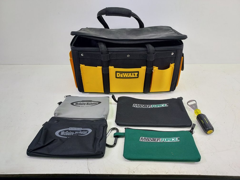 DeWalt Tool Bag, Klein Tools Bottle Opener & More