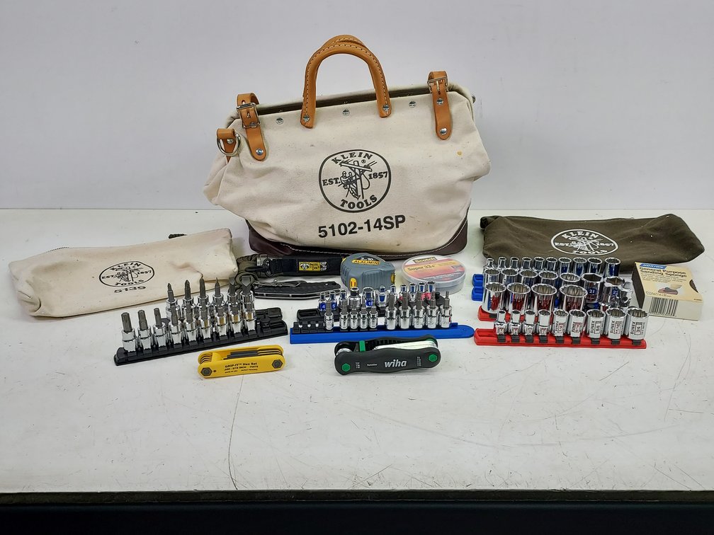 Sunex, DeWalt Sockets, Klein Tool Bags & More