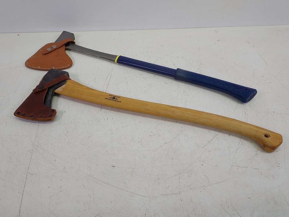 Estwing No. 5 Camper's Axe & Prima Hickory Axe
