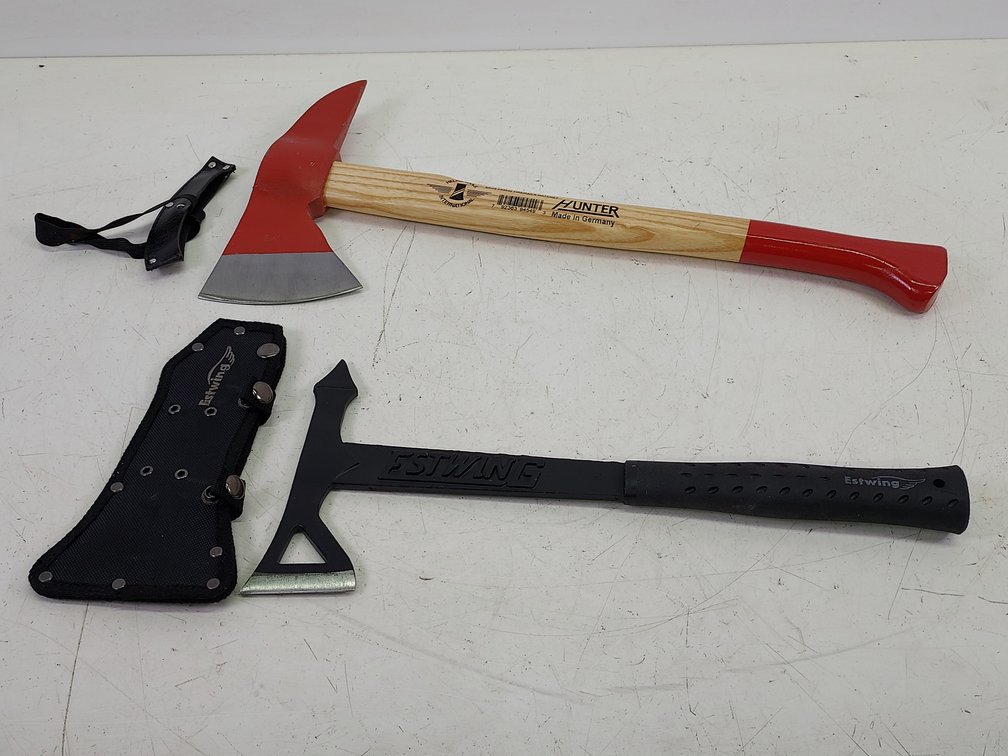 Helko Tools Hunter Axe & Estwing Hatchet