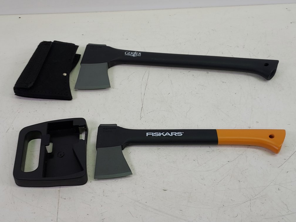 Fiskars X7 Hatchet & Gerber-Fiskars Camp Axe