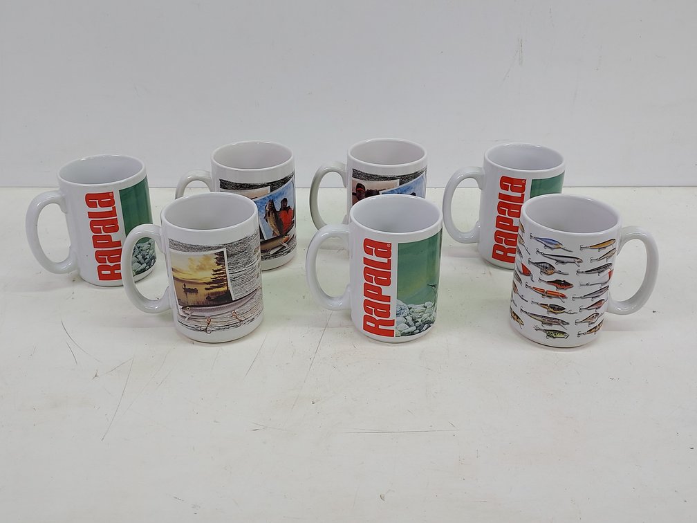 (7) Fishing Coffee Mugs