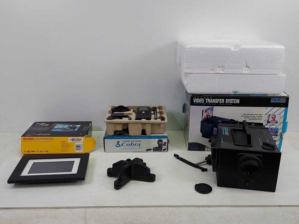 Hummingbird Radio, (2) Video Picture Frames & More