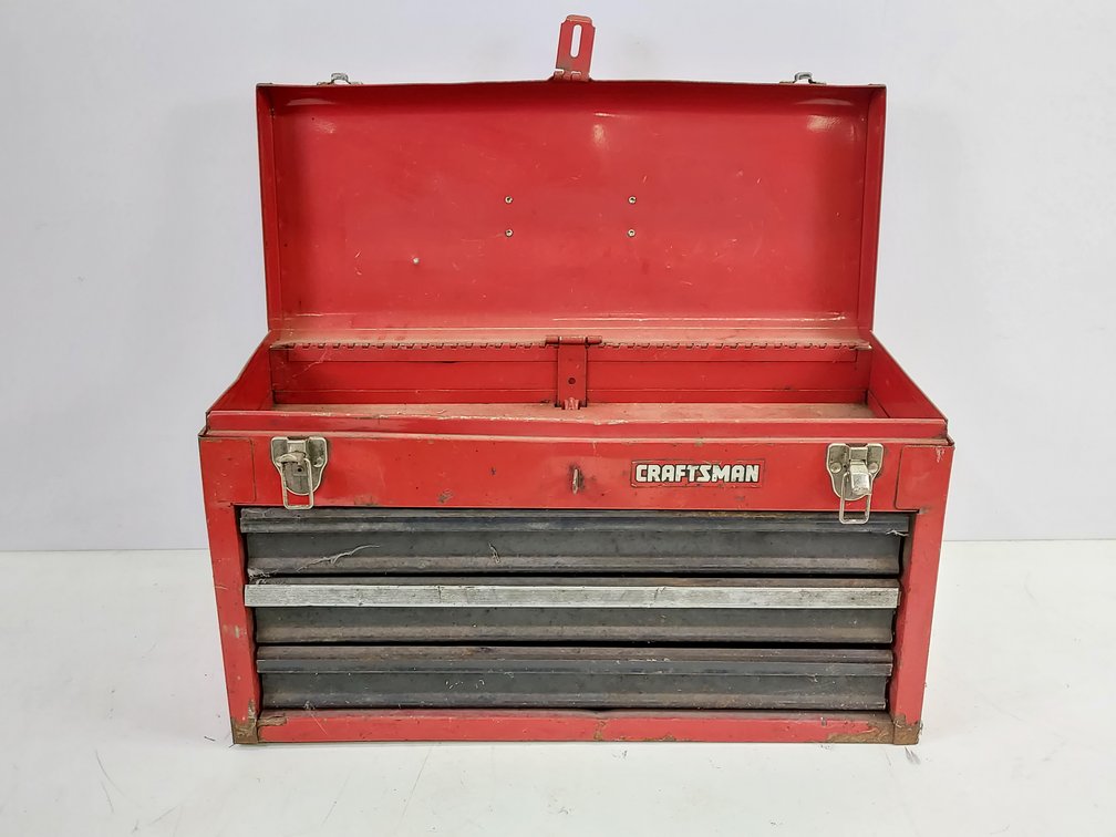 Craftsman Steel 3-Drawer Toolbox
