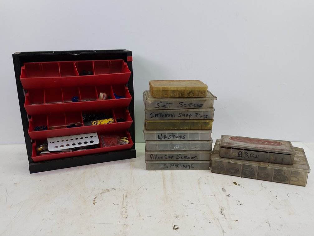 Various Organizers With Fasteners