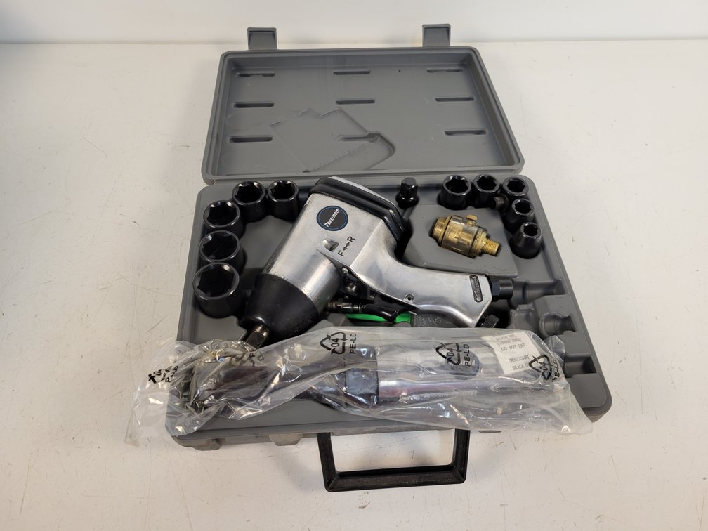 New Powermate Air 1/2" Impact, 3/8" Ratchet and Socket Kit